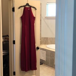 Bridesmaids dress Chardonnay color